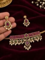 Elegant Short Necklace Set - Image 2