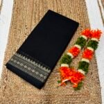 Narayanpet cotton saree – Black
