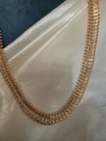 Traditional  Gold Polished Kasu Long Haram - Image 2