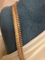 Traditional  Gold Polished Kasu Long Haram - Image 3