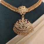Micro Gold-Polished Irattai Mayil  Attiyal