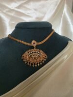 Traditional Micro Gold-Polished Alli Attigai - Image 2
