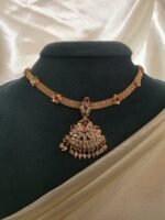 Micro Gold-Polished Mesh Chain Attigai