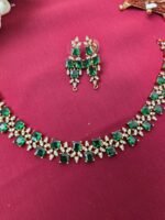 Royal Emerald Tennis Choker Set