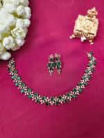 Royal Emerald Tennis Choker Set - Image 2