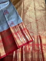 Tissue Kanchipuram Semi Silk Saree - Image 3